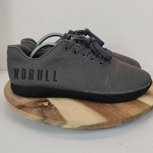 NoBull Project Men's Outwork Traing Shoes Gray Black Size 11